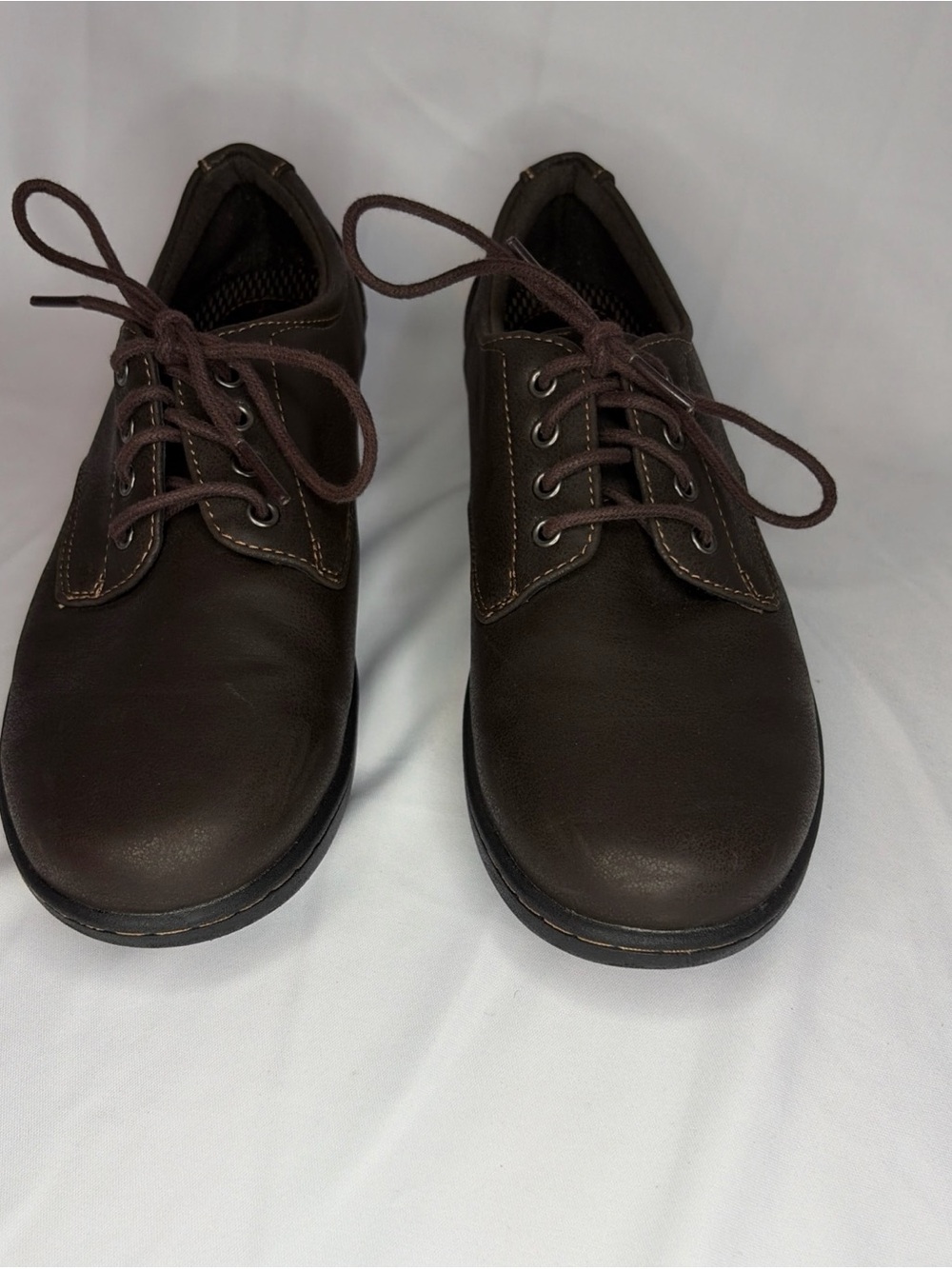Women's Eastland Pandora Oxford Brown Cushioned Shoes Sz 8.5m